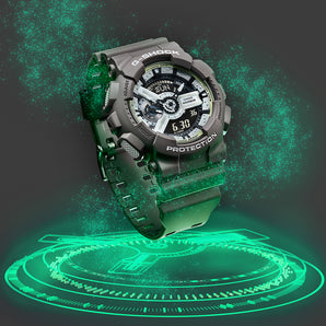 G-Shock GA110HD-8A Hidden Glow Watch