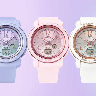 Baby-G BGA290DS-7A Moon and Stars