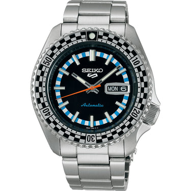 Seiko 5 SRPK67K Special Edition Retro Checkered Flag