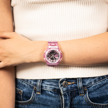 G-Shock GMAS110VW-4A Pink Virtual World Colour Watch