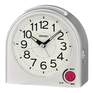 Seiko QHE192-S Bedside Alarm Clock