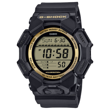 G-Shock Black & Gold GD010GB-1A9 Digital