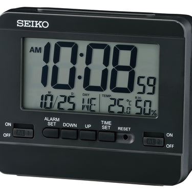 Seiko Digital Alarm Clock QHL086-K