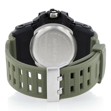 Active Pro 1545D Digital Army Green Sports Watch
