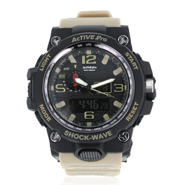 Active Pro 1545D Digital Khaki Sports Watch