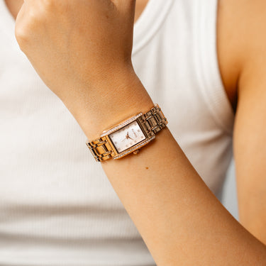 Ellis & Co Natalia Pink Dial Women's Watch