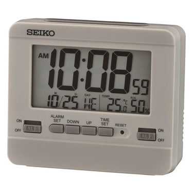 Seiko Dual Alarm Digital Clock QHL086-N