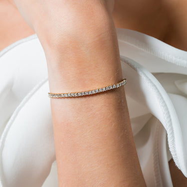 Iconic Bridal Vera 2Mm Bracelet Gold - IB182G