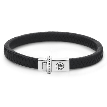 Rebel and Rose Small Braided Black Bracelet