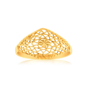 9ct Yellow Gold Alluring Ring