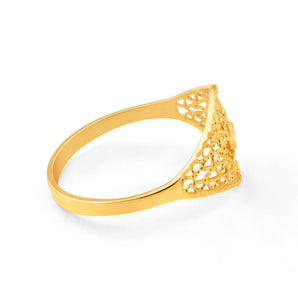 9ct Yellow Gold Alluring Ring