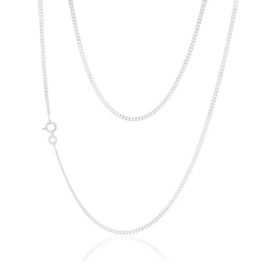 Sterling Silver 50cm Curb Chain