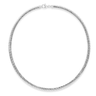 Sterling Silver Reversible Omega 5mm Chain