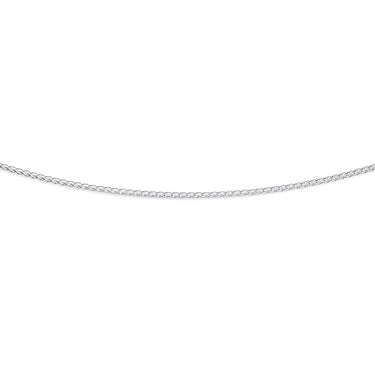 Sterling Silver Wheat Extender 55cm Anti Tarnish Chain
