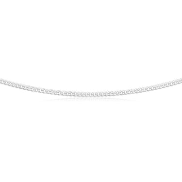 Sterling Silver Curb 80 Gauge 70cm Chain