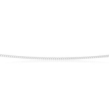 Sterling Silver 30 Gauge 45cm Curb Chain