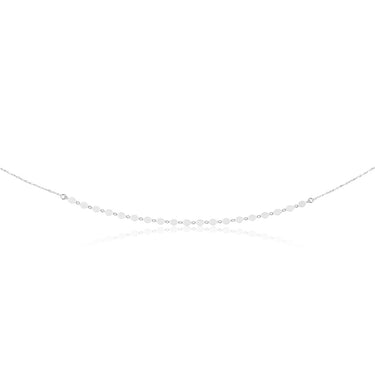 Sterling Silver Fancy Mini Discs Necklace 45cm