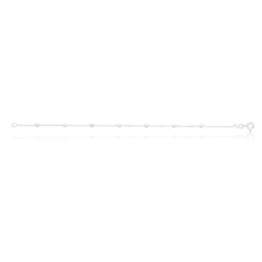 Sterling Silver 19cm Fancy Ball Bracelet