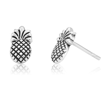Sterling Silver Pineapple Studs