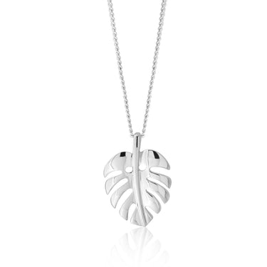 Sterling Silver Leaf Pendant