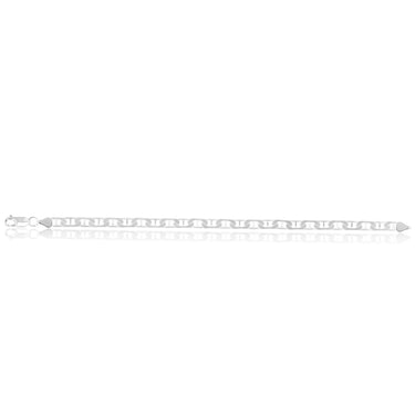 21cm Sterling Silver Anchor 150 Gauge Bracelet