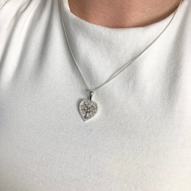 Sterling Silver Fancy Tree of Life Pendant