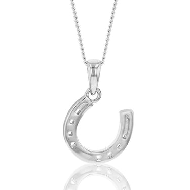 Sterling Silver Horseshoe Pendant