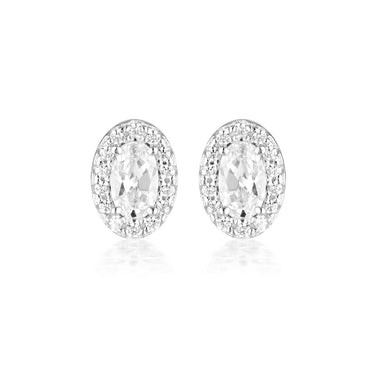 Georgini Aurora Sterling Silver Glow Earrings