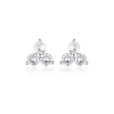 Georgini Sterling Silver Tia Stud Earrings