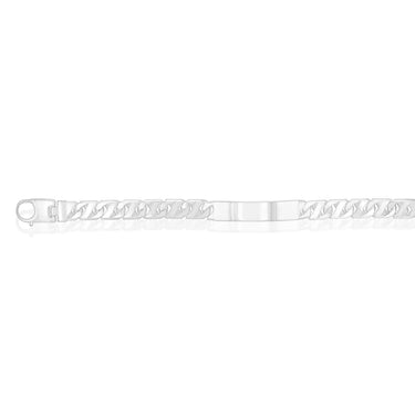 Sterling Silver Heavy ID 22cm Bracelet