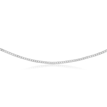 Sterling Silver Anchor 50 Gauge 45cm Chain