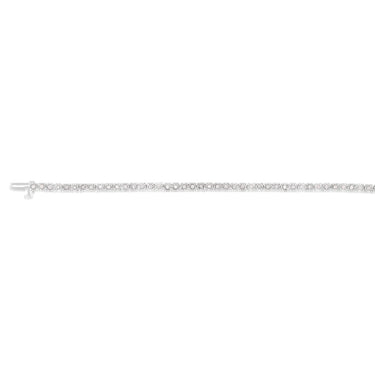 Sterling Silver 1/2 Carat Diamond 17.5cm Bracelet