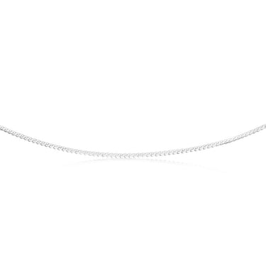 Sterling Silver Serpentine 80 Gauge 45cm Chain