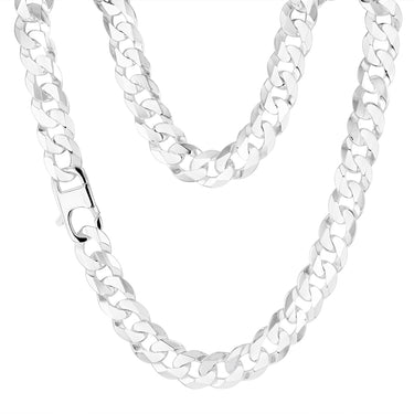 Sterling Silver Flat 300 Gauge 50cm Chain
