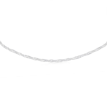Sterling Silver Twist Curb Chain