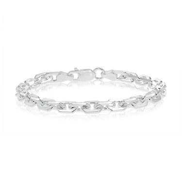 Sterling Silver Link Chain Bracelet