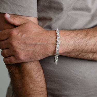 Sterling Silver Link Chain Bracelet