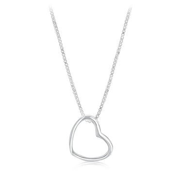 Sterling Silver Heart Necklace