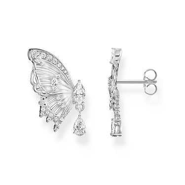 Thomas Sabo Blooming Skies Butterfly CZ Earrings