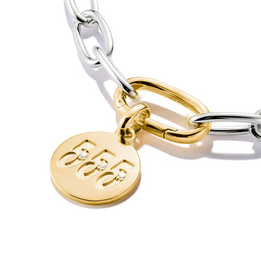 Thomas Sabo CC Connect Yellow Gold-Plated CZ '555' Angel Number