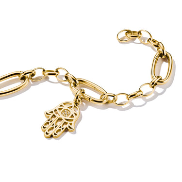 Thomas Sabo CC Connect Yellow Gold-Plated Hand of Fatima