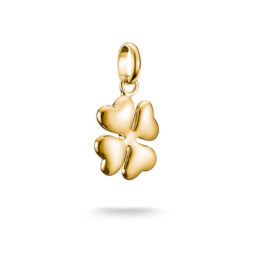 Thomas Sabo CC Connect Yellow Gold-Plated Puff Lucky Clover