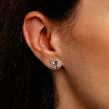 Sanrio My Melody Sterling Silver Stud Earrings