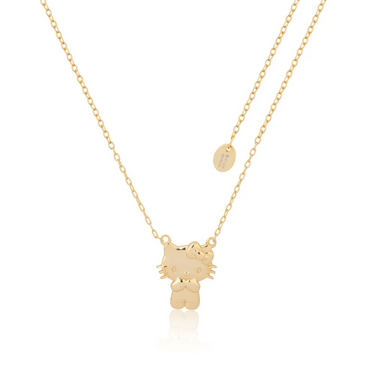 Sanrio Hello Kitty Body Yellow Gold Plated Sterling Silver Necklace