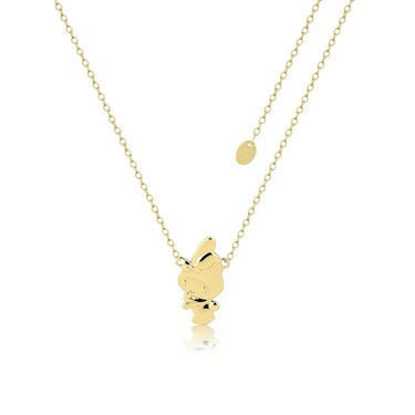 Sanrio My Melody Yellow Gold Plated Sterling Silver Necklace