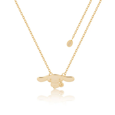 Sanrio Cinnamoroll Yellow Gold Plated Sterling Silver Necklace