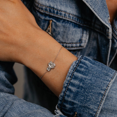 Sanrio Hello Kitty Body Sterling Silver Bracelet