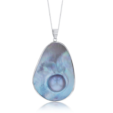 Natural Mabe Pendant
