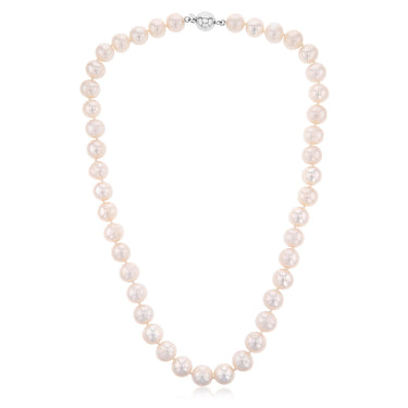 45cm Freshwater Pearl Strand with Silver Clasp