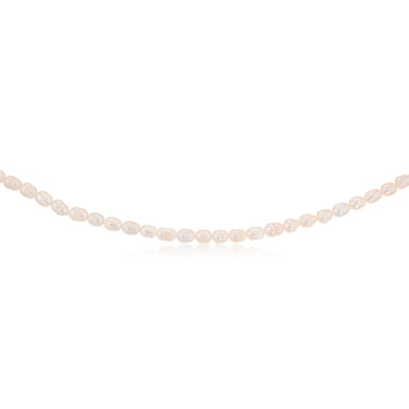 Rice Pearls 6-7mm 45cm Strand on Sterling Silver Extendable Clasp